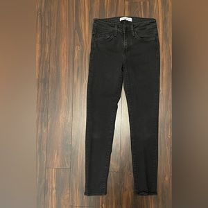 Flying Monkey Women's Black Denim Skinny Jeans 25
